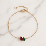 Brother and Sister Gold Bracelet