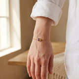 Grandmother and Granddaughter Gold Bracelet
