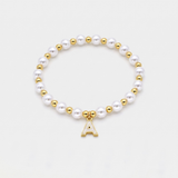 Personalised Initial Pearl Bracelet