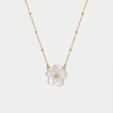 Cherry Blossom Mother of Pearl Necklace