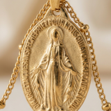 Miraculous Medal Satellite Chain Necklace