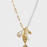 Asymmetric Ocean Charm Necklace