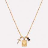3-in-1 Charm Gold Necklace