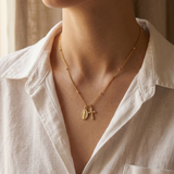 Cross and Miraculous Medal Necklace