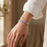 Silver Baguette Zirconia Line Bracelet