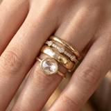 Four Ring Gold Stacking Set