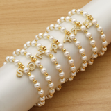 Personalised Initial Pearl Bracelet