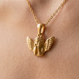 Guardian Angel Pendant Necklace