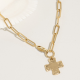 Women’s Chunky Cross Necklace