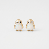 Women’s Penguin Stud Earrings - Eleanor