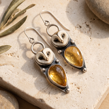 Women’s Owl Drop Earrings - Eleanor