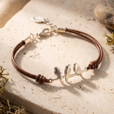 Women’s Bird Charm Rope Bracelet - Eleanor