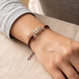 Women’s Bird Charm Rope Bracelet - Eleanor