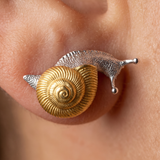 Women’s Snail Stud Earrings - Eleanor