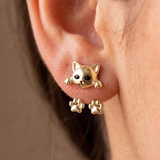 Women’s Cat Paw Earrings Set - Eleanor