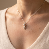 Women’s Sterling Silver Cat Pendant Necklace - Eleanor