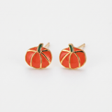 Women’s Pumpkin Stud Earrings - Eleanor