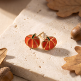 Women’s Pumpkin Stud Earrings - Eleanor