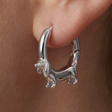 Women’s Dachshund Hoop Earrings - Eleanor