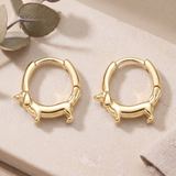 Women’s Dachshund Hoop Earrings - Eleanor