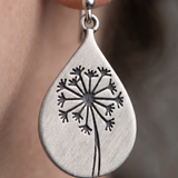 Women’s Dandelion Drop Earrings - Eleanor