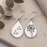 Women’s Dandelion Drop Earrings - Eleanor