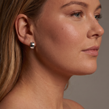 Women’s Small Stainless Steel Hoop Earrings - Eleanor