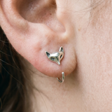 Women’s Fox Hoop Earrings - Eleanor