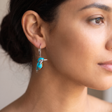 Women’s Kingfisher Drop Earrings - Eleanor