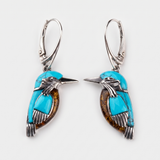 Women’s Kingfisher Drop Earrings - Eleanor