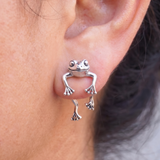 Women’s Frog Drop Earrings - Eleanor
