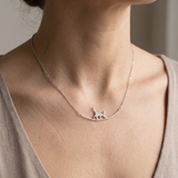 Women’s Cat Bar Necklace - Eleanor